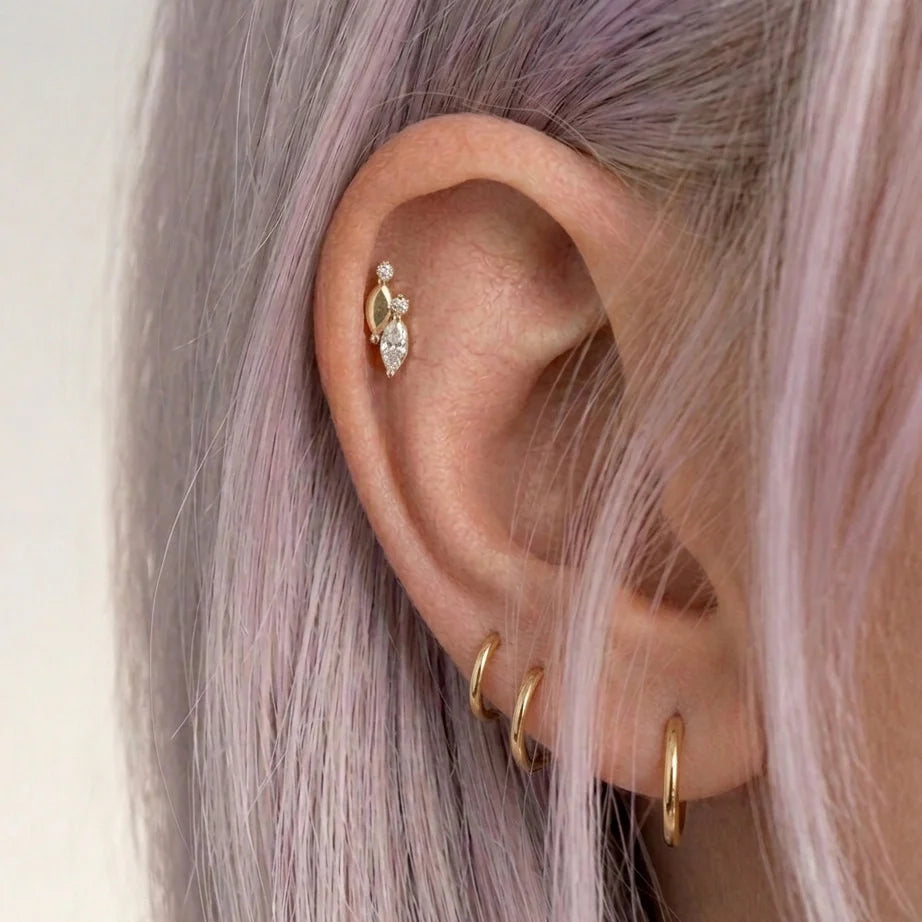 The gold standard: gold jewellery for piercing